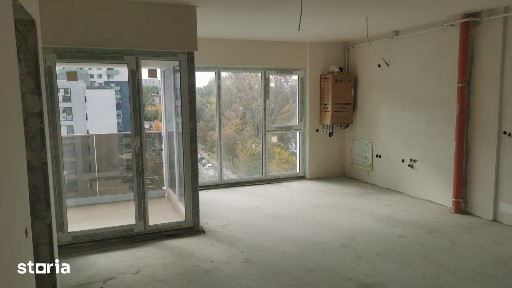 Apartament 3 camere, 70,55 mp, semifinisat, zona Soporului