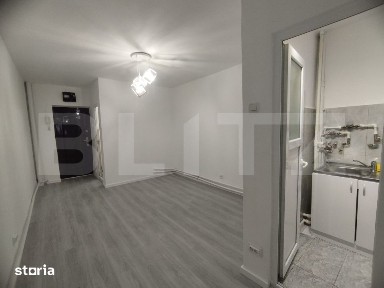 Garsoniera de vanzare, 23 mp, terasa 20 mp, zona Nicolina