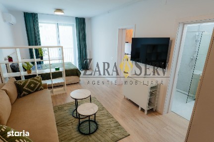 Studio de închiriat, Zonă Sud, Loc de parcare inclus