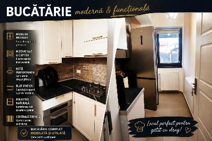 OCAZIE! ZERO COMISION apt 1 C D, 33 mp, bloc NOU 2022, la 250 m de bd Poitiers