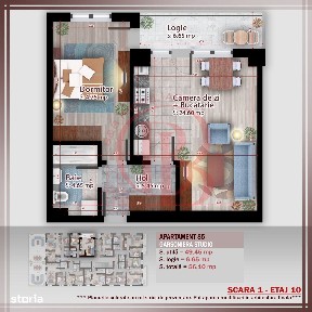 Apartament 2 camere Titan Pallady Metrou Nicolae Teclu
