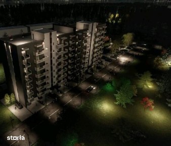 Apartament nou, 2 camere decomandat+parcare subterana