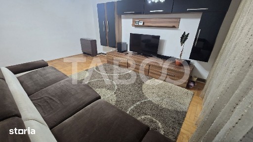 Apartament de inchiriat Central 3 camere balcon 2 bai mobilat utilat