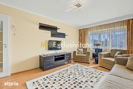 Central-Eremia, ap. 3 camere, 2 băi + boxă,proaspăt zugrăvit, et.2