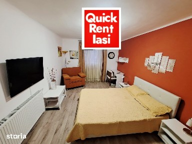 Copou Universitatea Cuza Apartament 1Camera Modern 350sau380 eur/luna