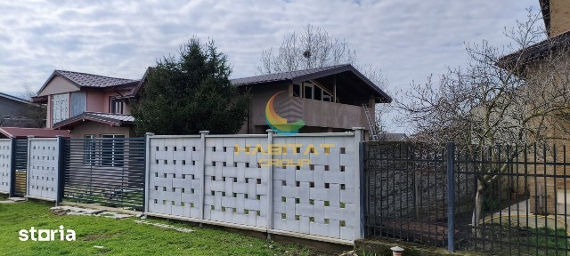 Casă P+Mansardă, 4 camere, teren 342mp, deschidere 20m, utilități