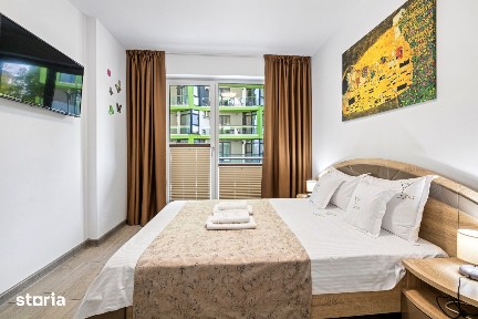Ap. 3 camere, 50mp, parcare la balcon, piscina, spa, sala, comision 0