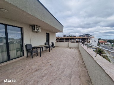 Mamaia Nord (Market Lidl)- 2 camere cu terasa superba-500e termen lung
