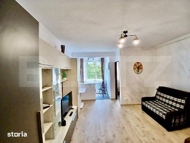 Garsoniera de 32mp cu doua boxe de depozitare, in Astra