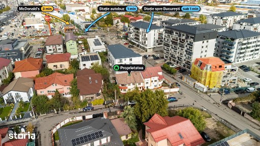 Casă P+1+M 217 mp, 2 apartamente, teren 320 mp, Rahovei - preț redus