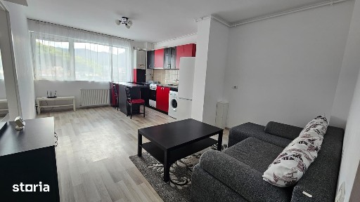 Studio zona Astra-Carpatilor,mobilat-utilat modern,121500 Euro