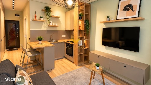 Garsoniera/Studio modern, 18 GYM, Zona Parcul Rozelor, Grigorescu