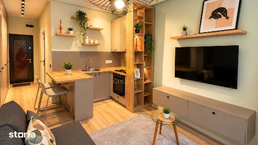 Garsoniera/Studio modern, 18 GYM, Zona Parcul Rozelor, Grigorescu