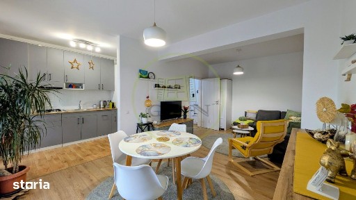 SIBIU, ZONA KOGĂLNICEANU, 55,20 mp, 2 CAMERE, LOGIE 13 MP, PARCARE SU