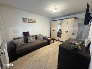 Garsoniera de inchiriat, 24 mp, cat-friendly, zona Manastur