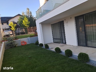 Apartment lux amenajat cu gradina proprie 3 camere