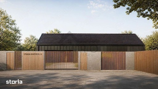 Casa individuala superba, cu arhitectura scandinava, moderna - langa p