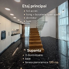 Penthouse exclusivist 5 camere cu terasă de 100 mp | Andrei Mureșanu - Constantin Brâncuși, Cluj-Napoca