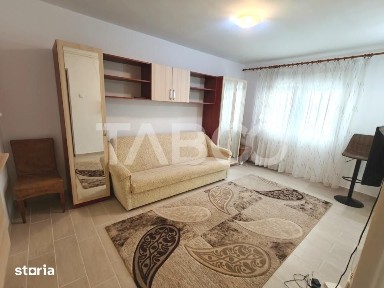 Garsoniera cu balcon la etajul 1 - mobilata si ultilata - OMV Milea