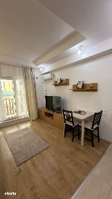 2 camere tip studio, mobilat și utilat, terasă, parcare, în Cosmopolis