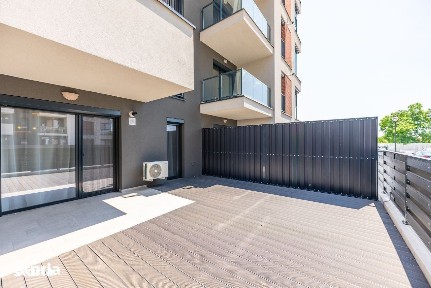 Apartament elegant, design alb-negru, terasă de 48 mp, Adora
