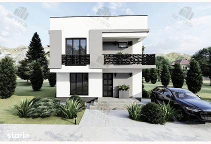Casa Individula P+1E Comuna Berceni - 4 camere - Complex Rezidential