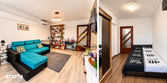 Vând apartament cu 3 camere decomandate in centrul orașului Bacau