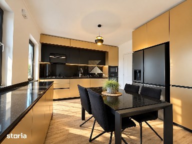 Vilă premium pe parter, cu design elegant și curte amenajată complet