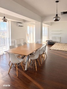 Penthouse 2 nivele, 157 mp utili, terase 120 mp, 2 parcari, zona Buna