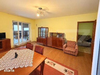 Apartament 2 camere, 56mp, terasa 51mp, balcon, geam la baie, VIVO