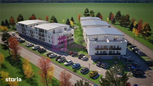 Penthouse 3 camere de vanzare | Selimbar | 76 mp | terasa mare