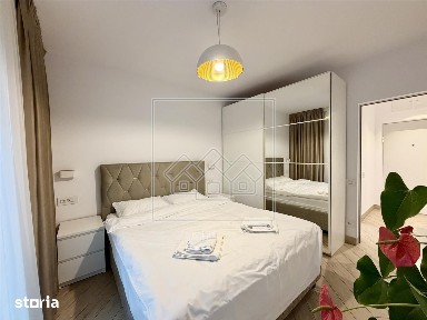 2 camere de inchiriat in Sibiu - gradina de 50 mp si finisaje premium