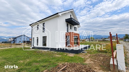 Casă individuală nouă în Tălmaciu - 140 mp utili, teren 400 mp, terase