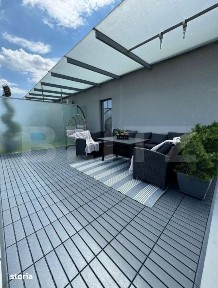 Apartament la cheie, 3 camere, 73 mp, 143 mp terasa, parcare, zona Riv