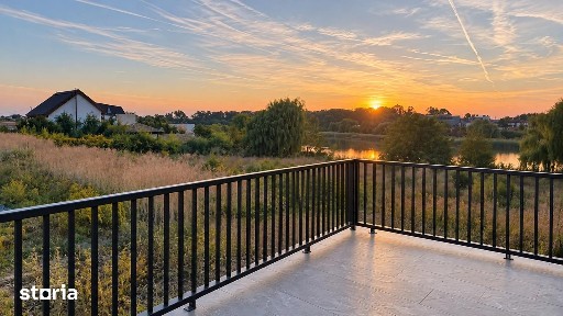 Casă individuală cu vedere spre lac, 5 camere, Corbeanca