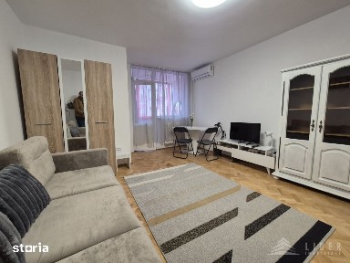 Garsoniera moderna de inchiriat in Gheorgheni, zona Mercur - aer con
