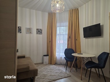Garsonieră de închiriat | Copou - Casa Pogor | Terasă | Centrală propr