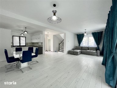 Casa premium, noua, 3 dormitoare, curte -200 mp, incalz. pardoseala
