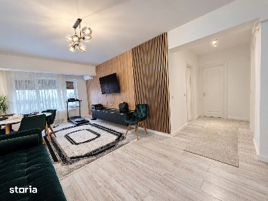 Apartament cu 3 camere de inchiriat langa Arena Mall, complet mobilat