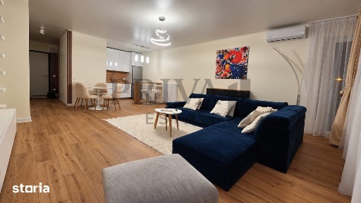 Apartament nou 2 camere, 78 mp, etaj 1, centrala, parcare, Braytim