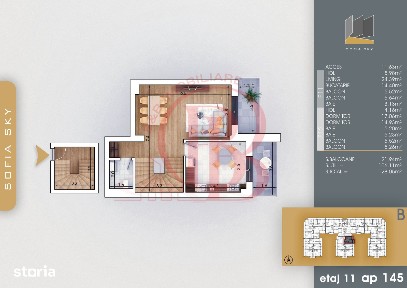 Duplex Finalizat 3 camere Bucatarie 14mp 7min Metrou
